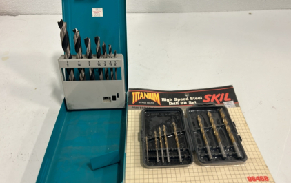 (2) Sets Of Drill Bits