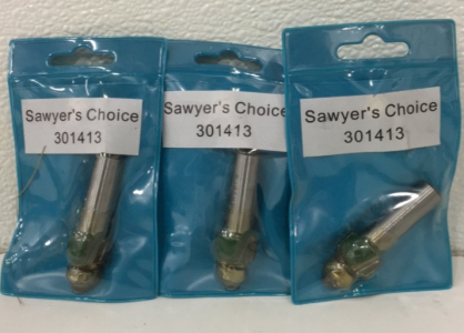 (3) New Sawyer&rsquo;s Choice 3/8&rdquo; Radius Round Over 5/8&rdquo; Arbor With A Bearing Router Bits