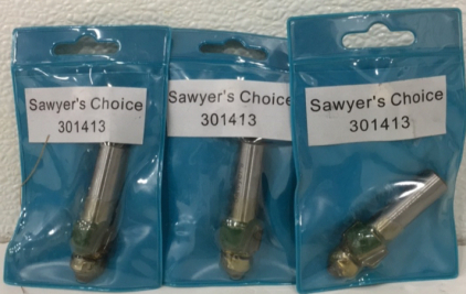 (4) New Sawyer&rsquo;s Choice 3/8&rdquo; Radius Round Over 5/8&rdquo; Arbor With A Bearing Router Bits