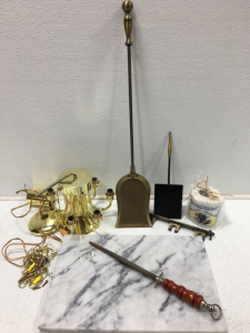 Granite Cutting Board, Gold Candle Light Chandelier, Knife Sharpener, John Wayne Toilet Paper, Fire Stove Shovel With Stand