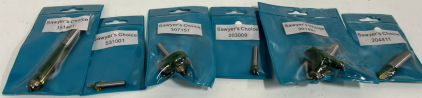 (6) Assorted Router Bits