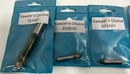 (6) Assorted Router Bits