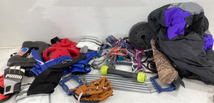 Assorted Sporting goods
