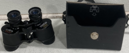 (1) Pair Sears binoculars with Case