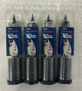 (2) Bosch 1 1/2&rsquo;&rsquo; x 7 1/2&rsquo;&rsquo; Auger Bit, (2) Bosch 1 1/4&rsquo;&rsquo; x 7 1/2&rsquo;&rsquo; Auger Bit