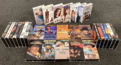 Collection Of VHS Tapes