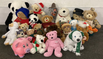 (26) STUFED COLLECTABLE TEDDY BEARS