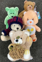 (32) COLLECTABLE BEARS FROM BEARINGTON, BEANIE BABIES, TEDDY GRAHAMS AND CARE BEAR - 5