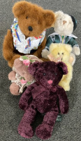 (32) COLLECTABLE BEARS FROM BEARINGTON, BEANIE BABIES, TEDDY GRAHAMS AND CARE BEAR - 6