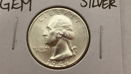 1946-S Silver Quarter