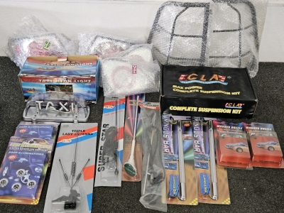 NEW '01 COROLLA (ALTIS) TAILLIGHTS, NEW SUSPENSION KIT, NEW AUTO LIGHTS & ACCESSORIES