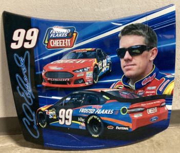 CHEEZ IT KELLOGGS FROSTED FLAKES RACING DISPLAY HOOD