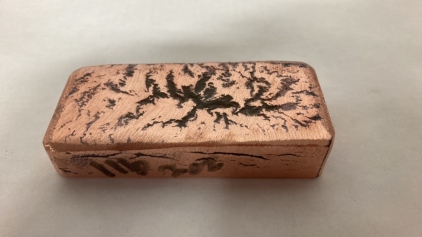 Hand Poured Copper Ingot