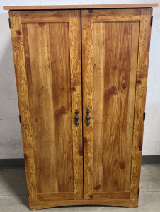 WOODEN MULTIMEDIA WARDROBE (31X54&rdquo;)