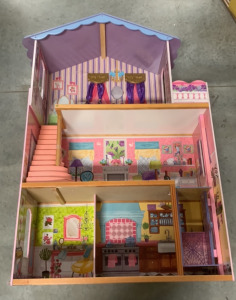 (1) LARGE 3 FLOOR DOLL HOUSE (32”X49”)