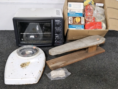 TOASTER OVEN (NOT TESTED), CANNING SUPPLIES, MORE