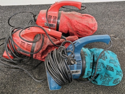 WORKING DIRT DEVIL HAND VACUUMS