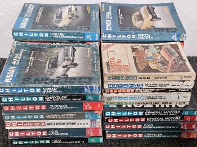 CHILTON AUTO REPAIR MANUALS