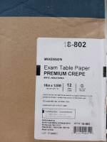 McKesson Crepe Table Paper 18in × 125ft - 5