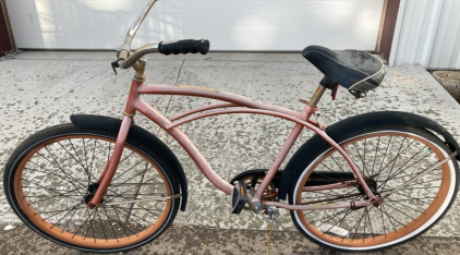 26” Vintage Huffy Bicycle (Rust Orange)