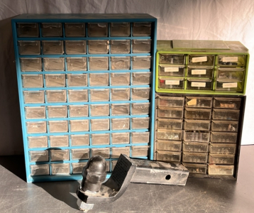 (3) TOOL ORGANIZERS AND HITCH