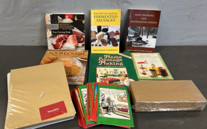 HOMEMAKERS BOOKS, SAUSAGE, BREAD, VINEGAR MAKING AND MORE