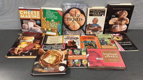 COOKBOOKS, BREAD, CHEESE MAKING, DESSERTS AND MORE