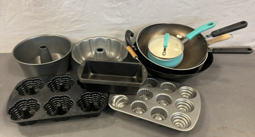 PANS, POTS, CAKE PANS, LOAF PANS AND MORE