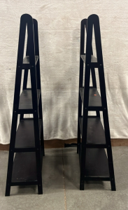 (2) WINSOME 4 TEIR A FRAME SHELF ( 58 1/2” x 25”)