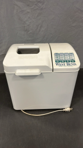 WEST BEND AUTOMATIC BREAD & DOUGH MAKER ( POWERS ON )