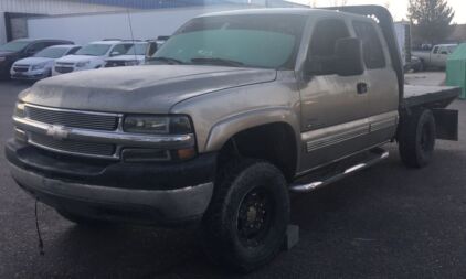 BANK OWNED - 2001 CHEVROLET SILVERADO 2500 HD - DIESEL