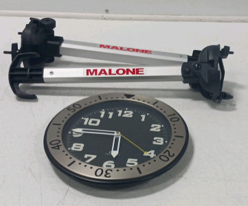 Malone Car Top Kayak Holders & Wall Clock
