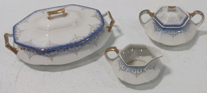 (3) Porcelain Serving Dishes