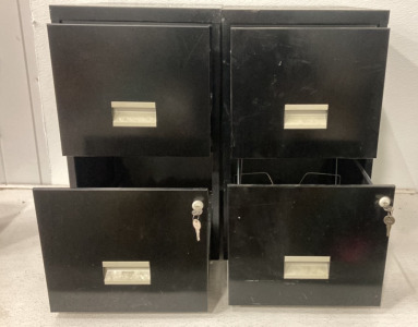 (2) Filing Cabinets