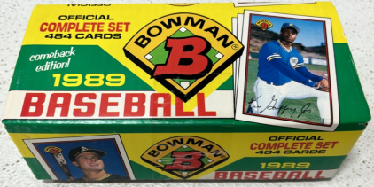 1989 Bowman Set Of Baseball Cards