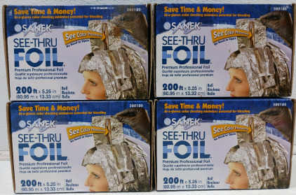 (4) Sanuk See-Thru Foil 200ft×5.25in