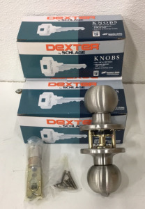 Dexter J40CNA630 Corona Privacy Knobset Satin Stainless Steel