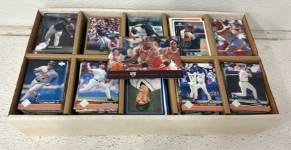 (500+) MLB Cards Including Players Like Mike Boddicker, Bob McClure, Earl Cunningham, Doug Drabek, Joe Randa And More