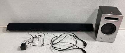 (1) Bluetooth Speaker (1) Soundbar Speaker