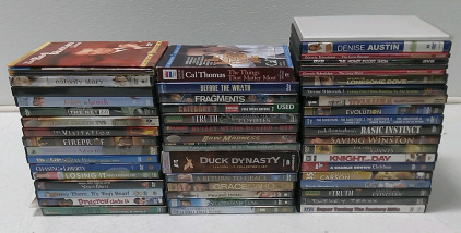(55) Assorted DVDs