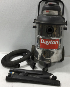 Dayton Wet/Dry Vacuum W/ Attachment&rsquo;s Model 1VHG1