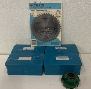 Crain Saw Blade 6-1/2 40T (4) sawyers choice blades