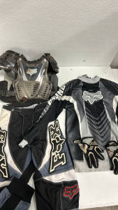 Fox Racing Motocross Chestplate Jersey And Pants