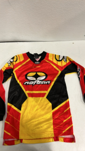 Fox Racing Motocross Chest Plate Fly Racing Pants & No Fear Jersey