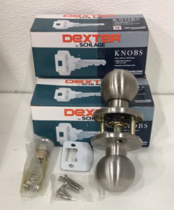 Dexter J10CNA630 Passage Knobset Satin Stainless Steel