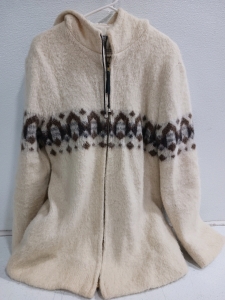 Beautiful Icewool Knitted Jacket Sz 14/L