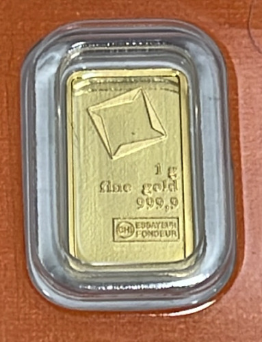 (1) Valcambi Suisse 1 Gram Fine Gold Bar 999.9