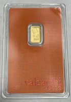 (1) Valcambi Suisse 1 Gram Fine Gold Bar 999.9 - 3