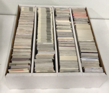 Approximately (3600) NFL Cards Including Players Such As Bennie Blades, Willie Drewrey, Eric Metcalf, Jerry Rice, Steve Young, Eric Allen, Kevin Greene And More