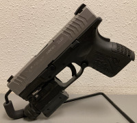 SPRINGFIELD XDM .45 ACP PISTOL WITH ORIGINAL CASE, (2) MAGAZINES, NEBO PROTEC LIGHT, LASER AND ACCESSORIES— MG565462 - 5